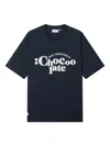 Chocoolate Logo-print T-shirt In Blue