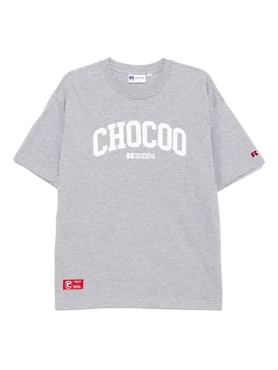 Chocoolate Logo-print T-shirt In Gray
