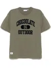 Chocoolate Logo-print T-shirt In Green