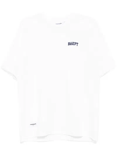 Chocoolate Logo-print T-shirt In White