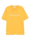 Chocoolate Logo-print T-shirt In Yellow