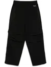 Chocoolate Logo-print Trousers In Black