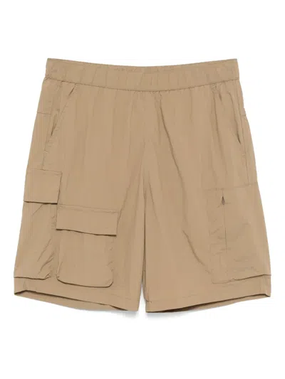 Chocoolate Logo-printed Cargo Shorts In Neutral
