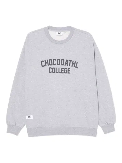 Chocoolate Logo-printed Sweatshirt In Gray
