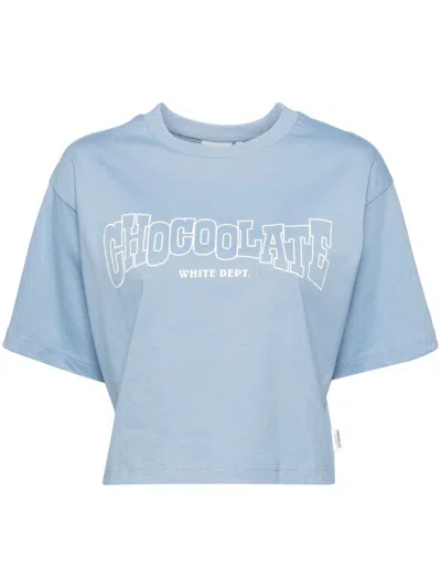 Chocoolate Logo T-shirt In Blue