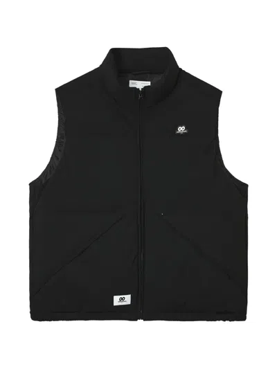 Chocoolate Logo-detail Padded Gilet In Schwarz