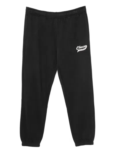 Chocoolate Logoed Track Pants In Black