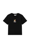 Chocoolate Logo-embroidered T-shirt In Black