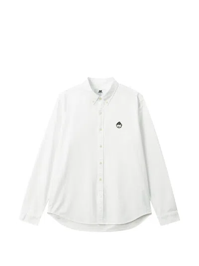 Chocoolate Logo-patch Button-down Shirt In Multi