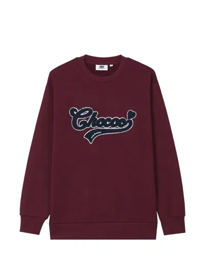 Chocoolate Logo-patch Cotton Sweatshirt In Multi