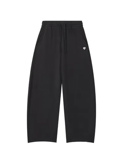 Chocoolate Logo-patch Drawstring Track Pants In Black
