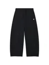Chocoolate Logo-patch Drawstring Track Pants In Black