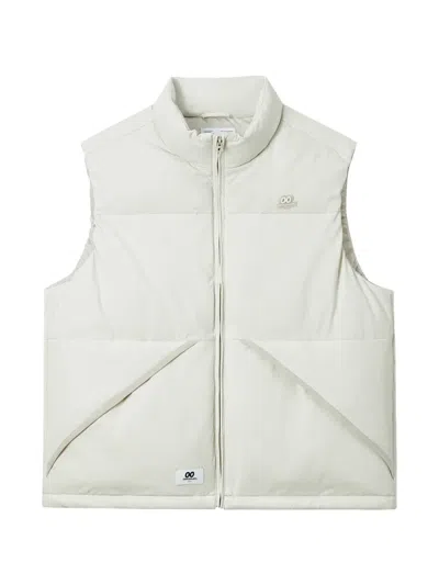 Chocoolate Logo-patch Padded Gilet In Neutrals