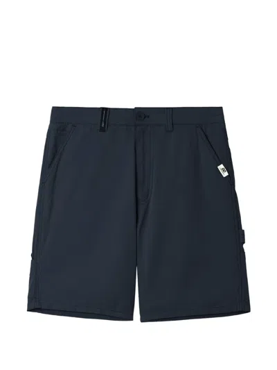Chocoolate Logo-patch Shorts In Blue