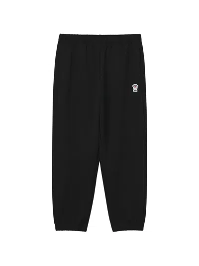 Chocoolate Logo-patch Track Pants In Black