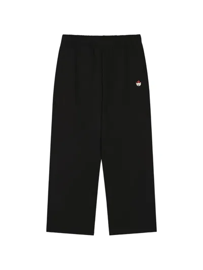 Chocoolate Logo-patch Track Pants In Black