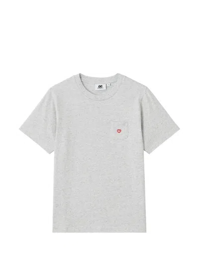Chocoolate Logo-patch T-shirt In Gray