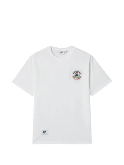 Chocoolate Logo-patch T-shirt In White