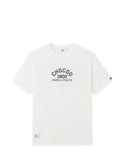 Chocoolate Logo-print Cotton T-shirt In Brown