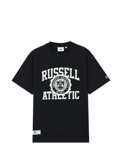 Chocoolate Logo-print Crew-neck T-shirt In Black