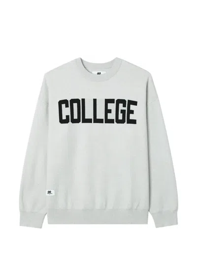 Chocoolate Logo-print Dropped-shoulder Sweater In Black