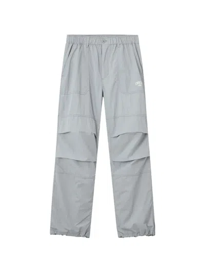 Chocoolate Logo-print Elasticated Trousers In Blue