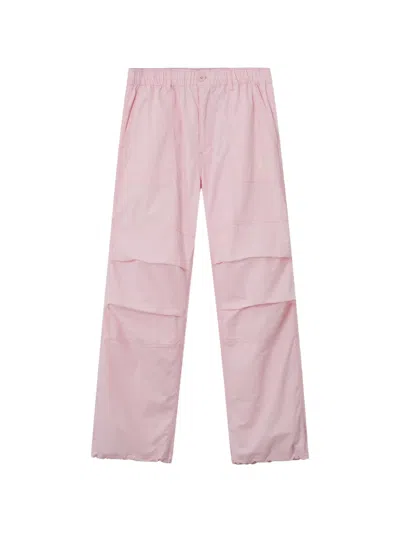 Chocoolate Logo-print Elasticated Trousers In Pink