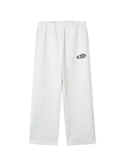 Chocoolate Logo-print Track Pants In Gray