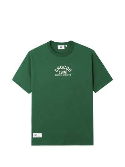 Chocoolate Logo-print T-shirt In Green