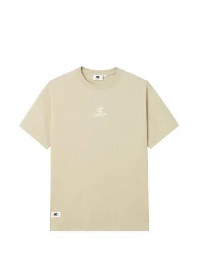 Chocoolate Logo-print T-shirt In Neutral