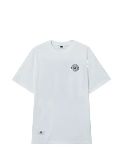 Chocoolate Logo-print T-shirt In White