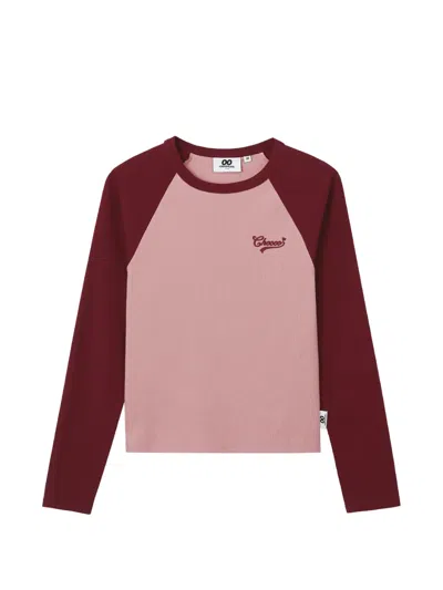 Chocoolate Long-sleeve Ribbed T-shirt
