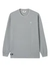 Chocoolate Long-sleeve Sweatshirt In Gray