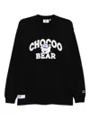 Chocoolate Long-sleeve T-shirt In Black
