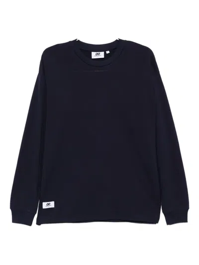 Chocoolate Long-sleeve T-shirt In Blue