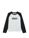 Chocoolate Long-sleeve T-shirt In White