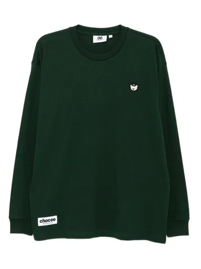 Chocoolate Long-sleeved Sweatshirt In Green
