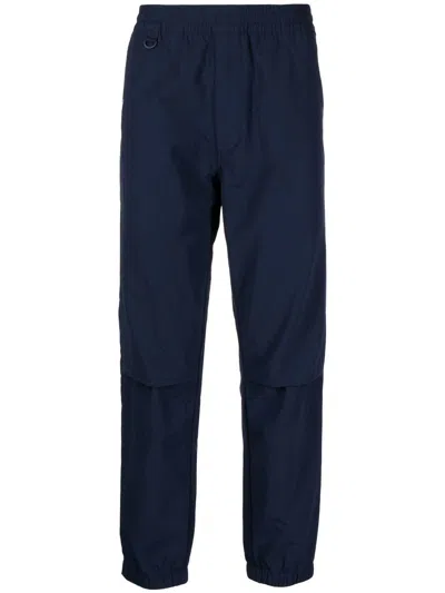 Chocoolate Mid-rise Tapered Track Trousers In Blue
