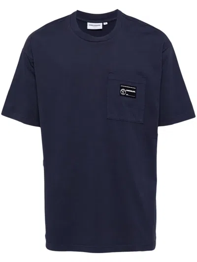 Chocoolate Patch Pocket T-shirt In Blue