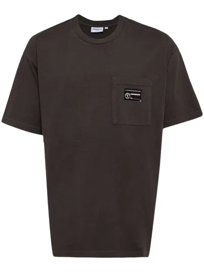 Chocoolate Patch Pocket T-shirt In Grey