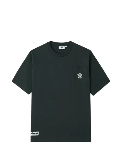 Chocoolate Patch-pocket T-shirt In Green