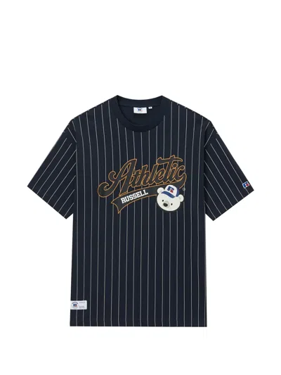 Chocoolate Pinstripe T-shirt In Blue