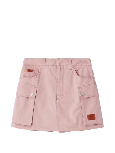 Chocoolate Pocket Mini Shorts In Pink