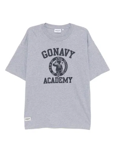 Chocoolate Printed T-shirt In Gray