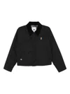 Chocoolate Jacke Mit Welpen-stickerei In Black
