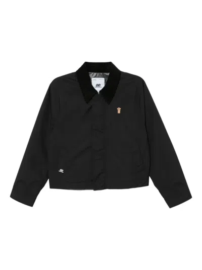 Chocoolate Jacke Mit Welpen-stickerei In Black