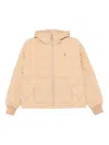 Chocoolate Quilted Hooded Puffer Jacket In Neutral