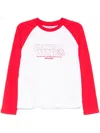 Chocoolate Reglan Long-sleeved T-shirt In Red
