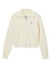 Chocoolate Ribbed-knit Cardigan In Neutral