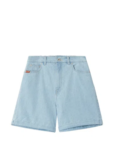 Chocoolate Roll-cuff Shorts In Blue